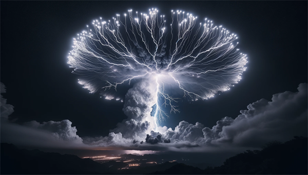 Gigantic Jet Lightning